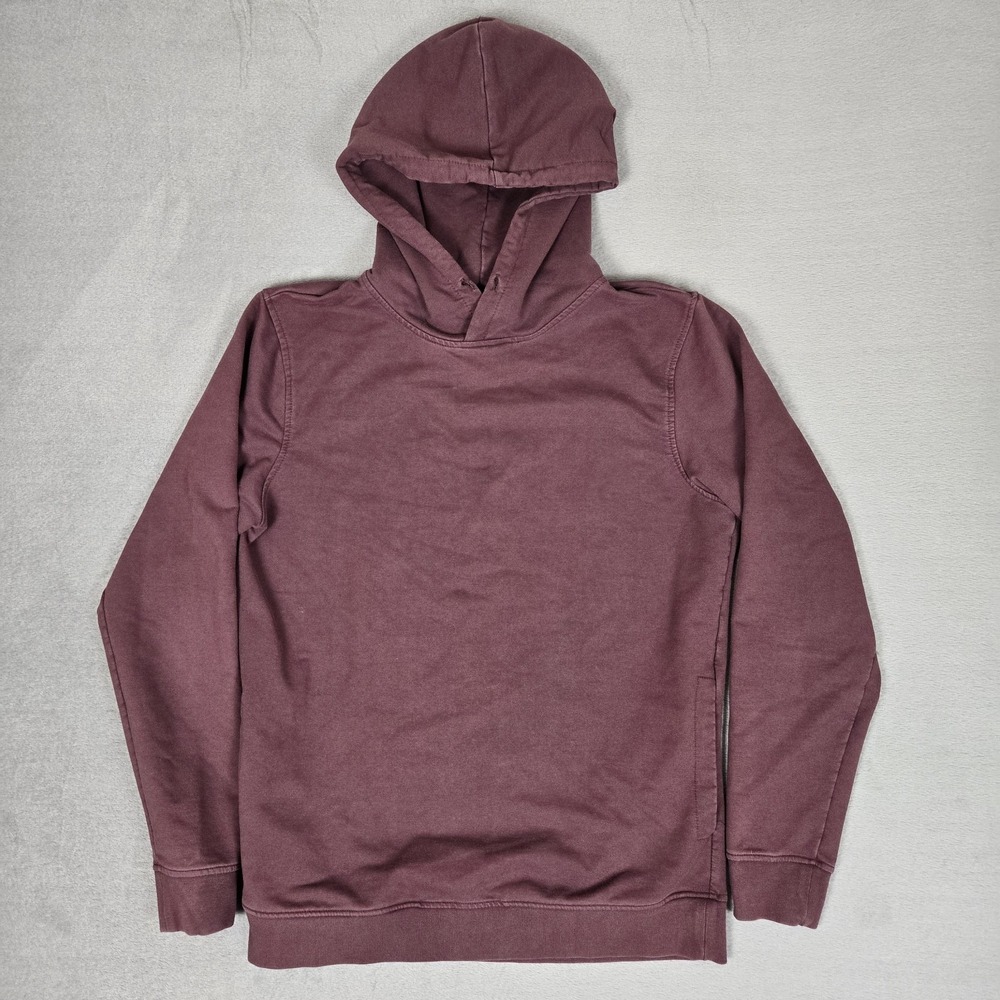 Cuts Clothing Classic Hoodie Mens Medium Pullover Sweatshirt Maroon